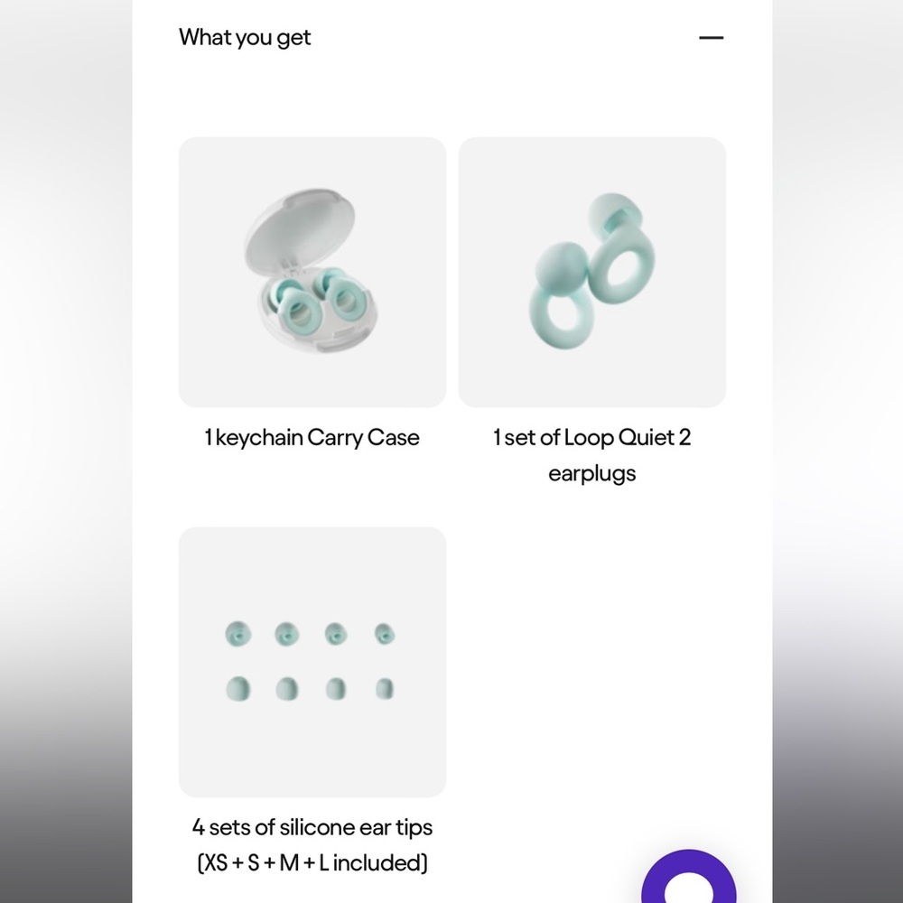 🆕 Loop Quiet 2 Earplugs in Mint - New in Open Box - Picture 7 of 9